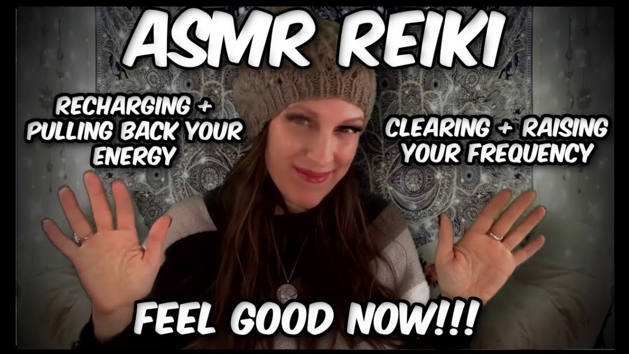 ASMR Reiki l Aura Scraping + Clearing l 528 Tuner + C Bowl l Refreshing  + Powerfully Healing