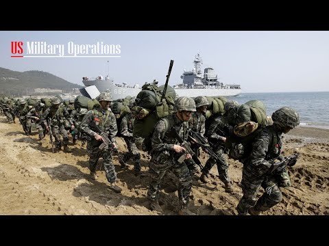 Tensions Rise US and South Korean Military Hold Joint Exercises Near South China Sea