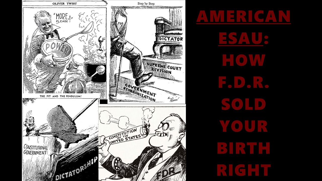 H.O.D. #20 - American Esau: How F.D.R. Sold Your Birth Right 89 Years Ago! #jesuits #usa  #war