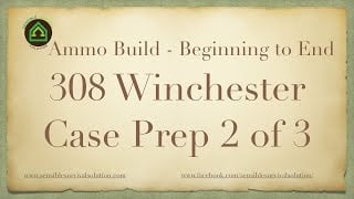 308 Winchester Ammo Build - Frankford Arsenal Case Prep Step 2 of 3 - Case Trim