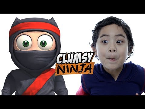 CLUMSY NINJA GAME PLAY free mobile game