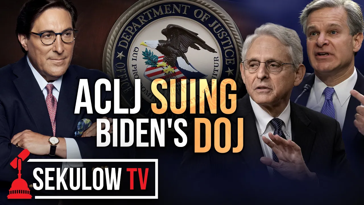 FBI Whistleblower and ACLJ to Sue Biden’s DOJ - Sekulow TV