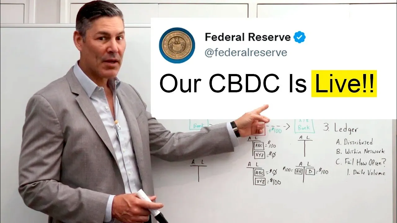 It's Official...The Dystopian Nightmare Has Become Reality... CBDC