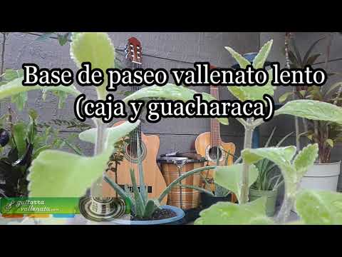 Base de paseo vallenato lento (Caja y Guacharaca) - 63 nps