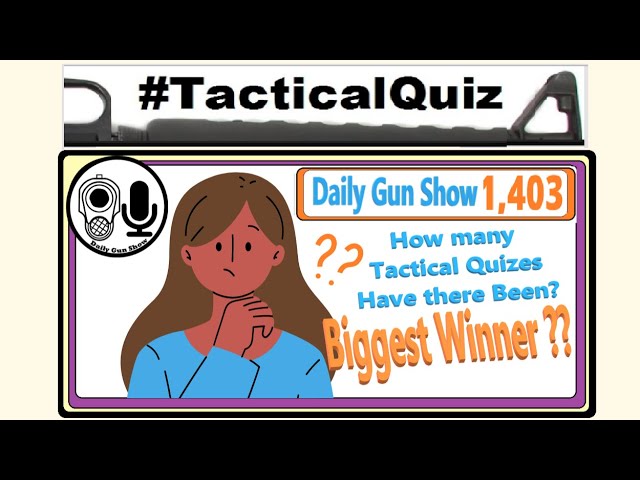 Biggest Winner - How many Tactical Quizes Have there Been?
