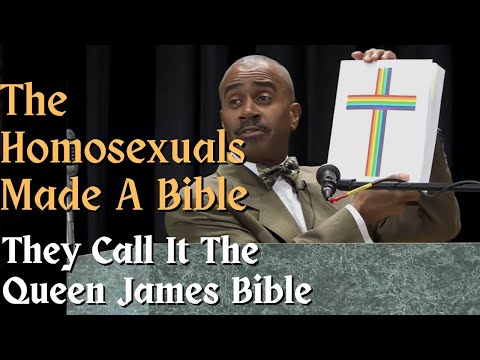 Apostle Gino Jennings - Homosexual Bible / The  Queen James Bible