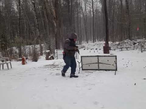 Moving and Transition Drills - snow day