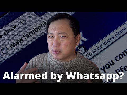Alarmed  by Whatsapp Privacy Policy Changes?  But not about Facebook policies? Very strange!