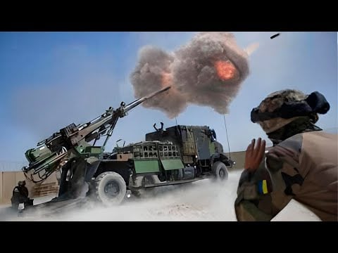 Finally: NATO Most Lethal Self Propelled Artillery Arrive in Ukraine