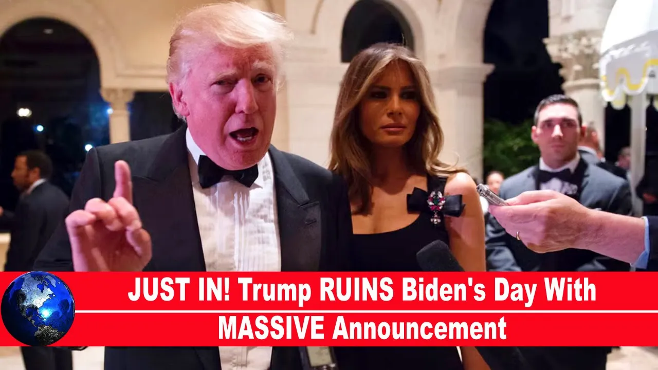 JUST IN! Trump RUINS Biden's Day With MASSIVE Announcement!!!