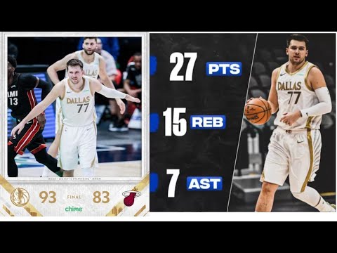 Luka Doncic Highlights vs the WIN over Miami Heat
