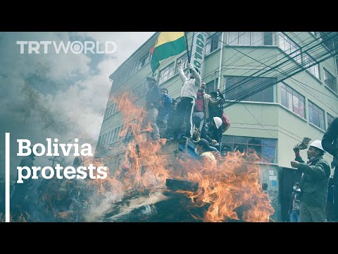 Coca farmers clash with police in Bolivia