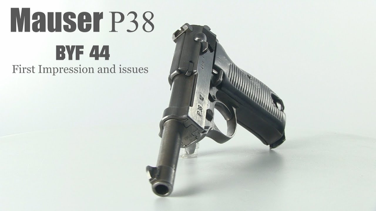 1944 Mauser P38 First Impressions and Issues