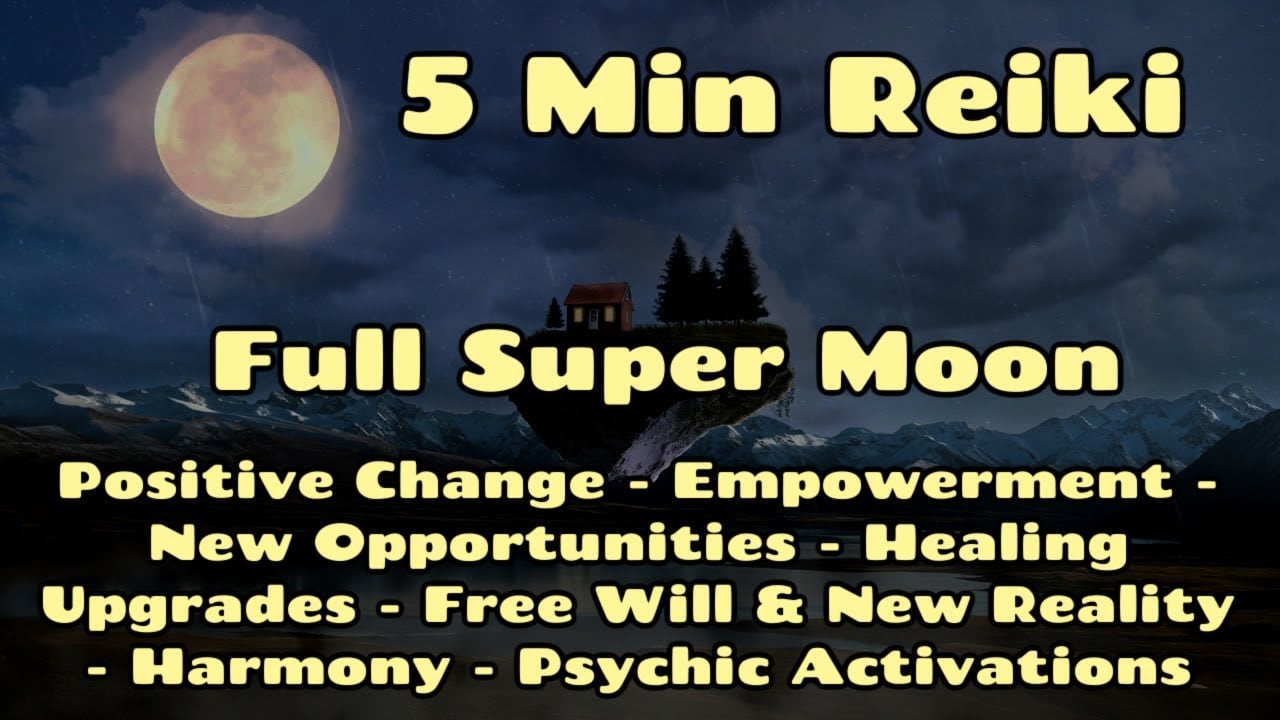 5 Min Reiki✨Happy Change - New Beginnings - Healing Upgrades - New Opportunities - Empowerment 😄