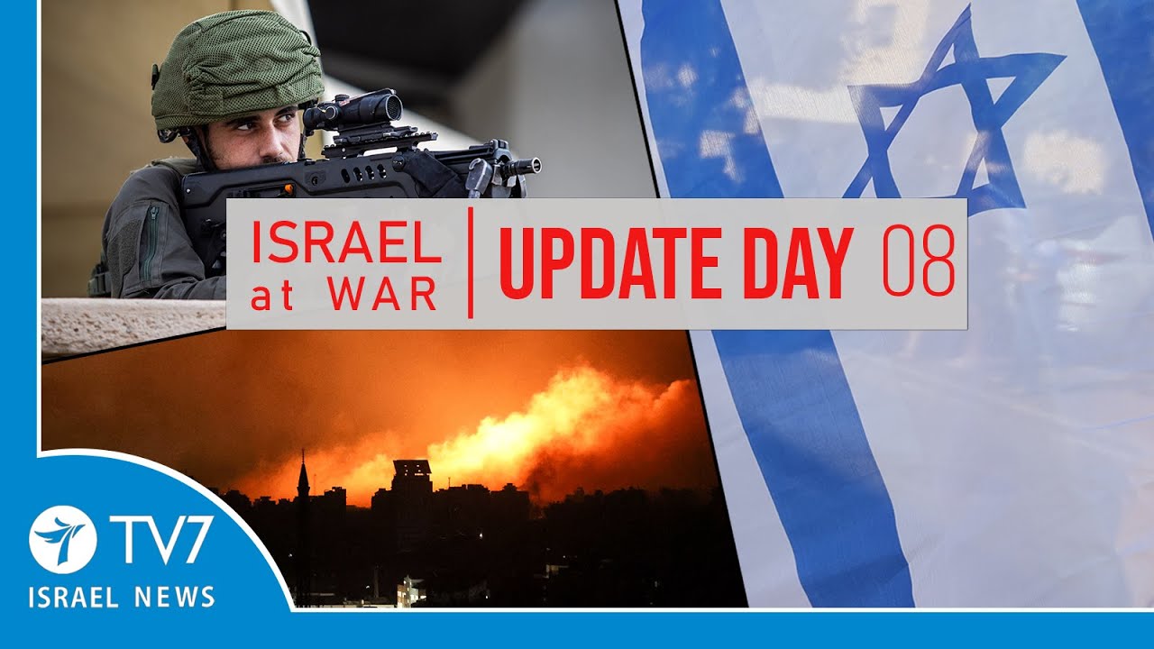 TV7 Israel News - "Sword of Iron": Israel at War - Day Eight - UPDATE 14.10.23