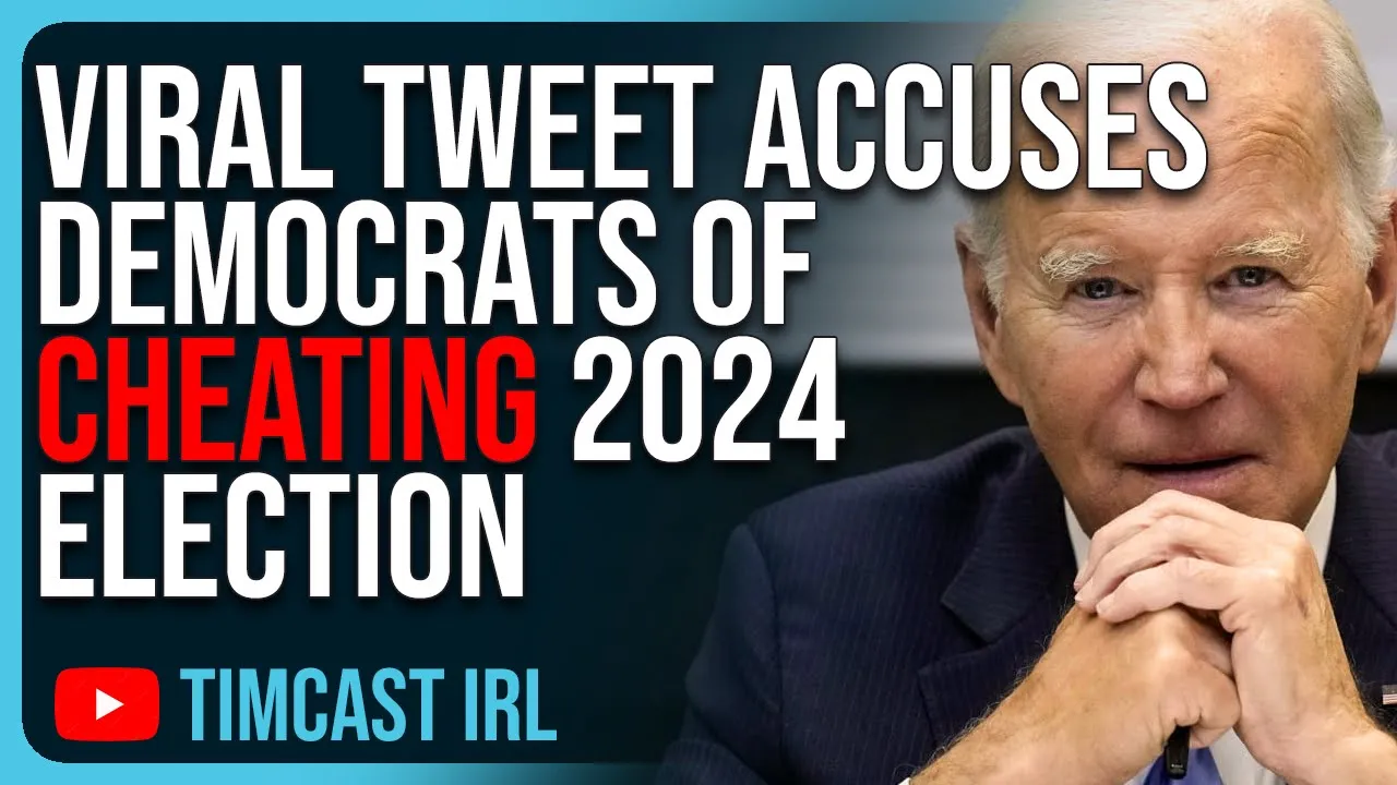 Viral Tweet Accuses Democrats Of CHEATING 2024 Election, INSANE Non-ID Voter Registration