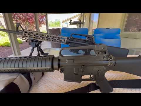 Colt 1990's AR-15 Match Target Sear Block Modification! 05Apr2022