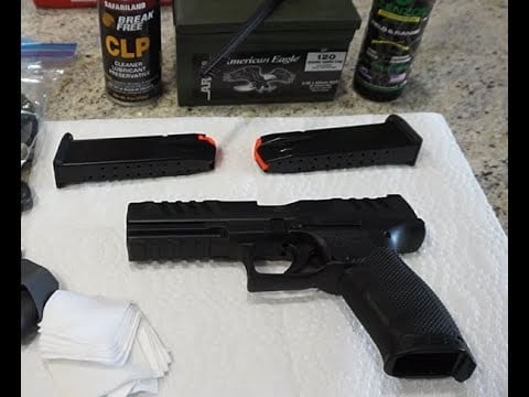How to clean the Walther PDP