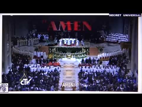Ceremonia în care Papa Francisc pretinde că Lucifer este tatăl lui Iisus Hristos