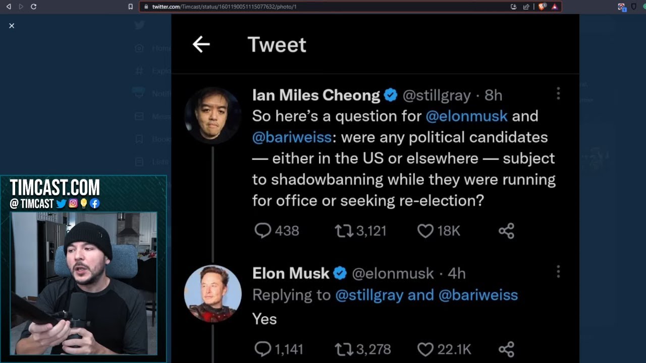 Elon Musk Drops PROOF Conservatives Were Targeted, Confirms Direct Election Meddling By Twitter