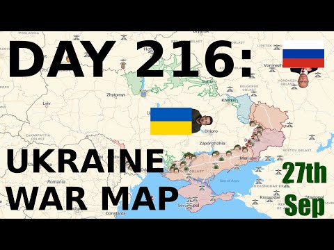 Day 216: Ukraine War Map