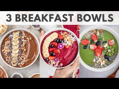 Breakfast Smoothie Bowl Recipes | Subah Saraf | Satvic Movement