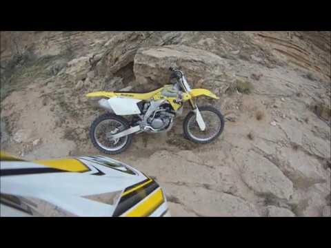 2005 Suzuki RMZ450 (Las Vegas) sand & rock new clutch testing! 2-22-2020