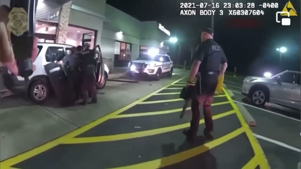 Montgomery County Police Mag Dump On Man In McDonalds Drive Thru - Excessive Force