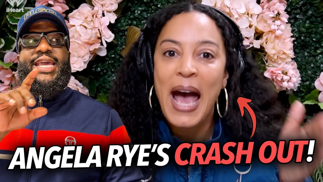 "We Don't Have To Be Peaceful," Angela Rye Crashes Out On Co-Host, Says Trump Shouldn't Be Welcomed