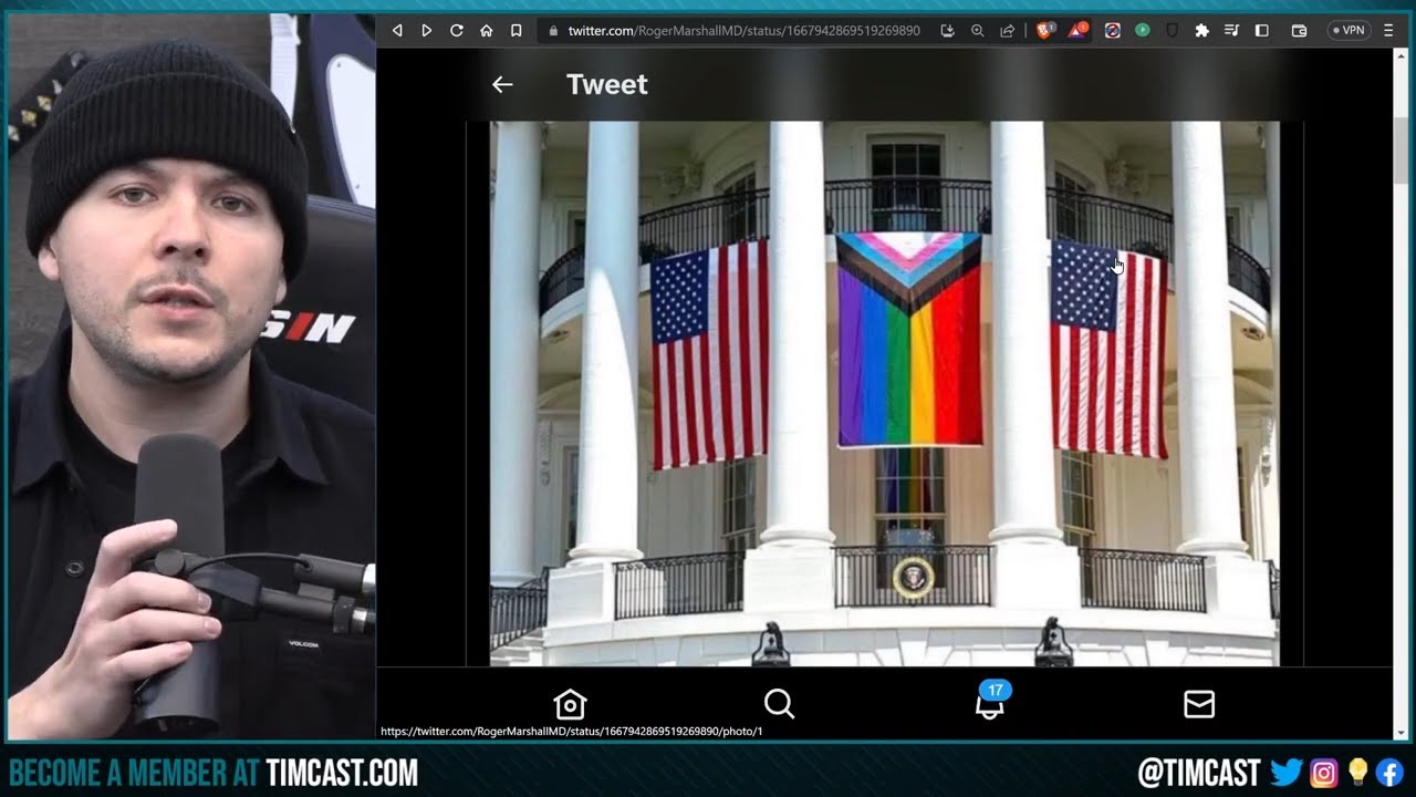 Biden Ignites SCANDAL For Displaying Pride Flag Before US Flag, Woke Ideological Capture WILL FAIL