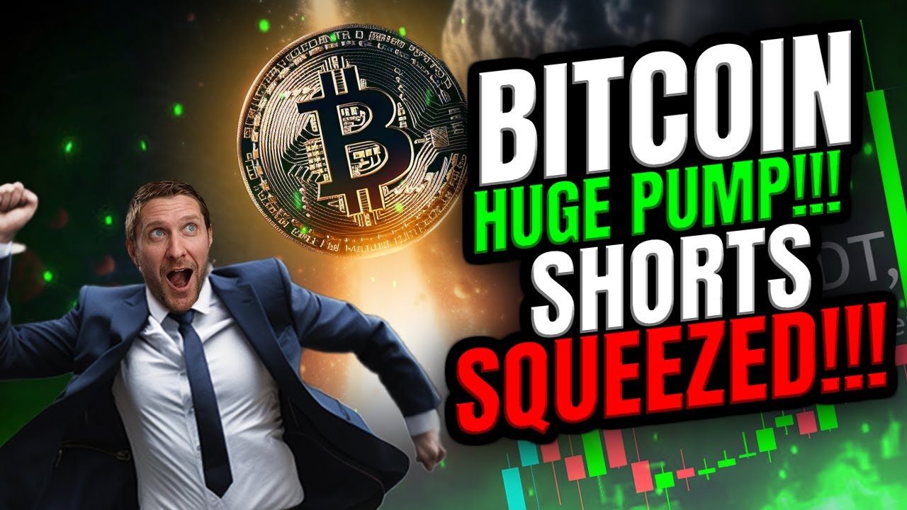 Bitcoin HUGE PUMP!!!  SHORTS SQUEEZED!! EP 1015