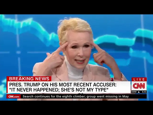 Anderson Cooper interviews Trump rape accuser. E. Jean Carrol says 'Rape is sexy' MISSING INTERVIEW