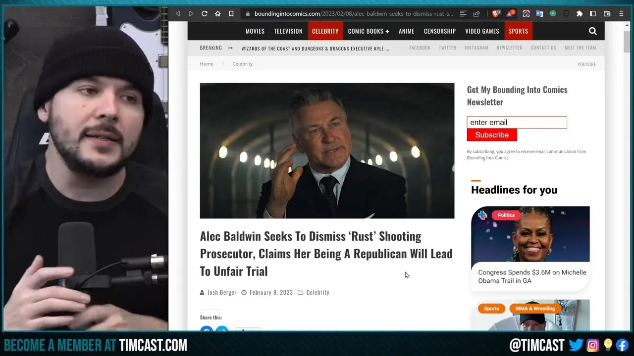 Alec Baldwin Tries To Get Prosecutor Removed For Being A Republican, Claims BIAS Would Be Unfair