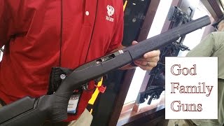 New Ruger Integrally Suppressed 10 22 Barrel : 2017 NRA Atlanta