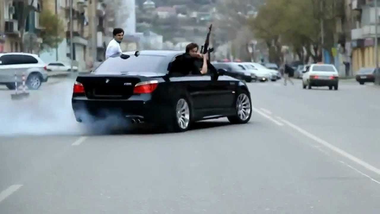 Drive-By Shooting Prank RUSSIAN MAFIA Style!
