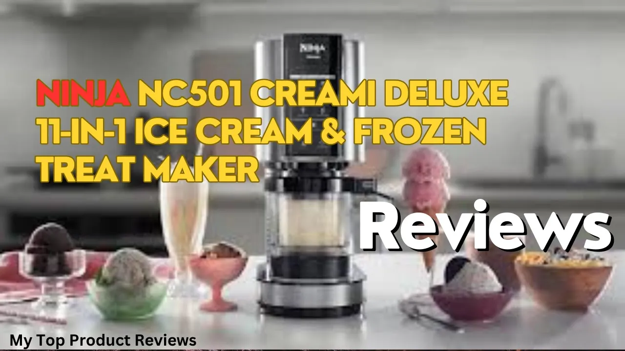 Ninja NC501 CREAMi Deluxe 11-in-1 Ice Cream Maker: Your Ultimate Frozen Treat Companion