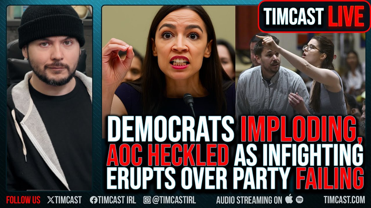 Democrats IN CHAOS, AOC Heckled As Prominent Liberals Says PURGE The FAR LEFT Amid Polling DROP
