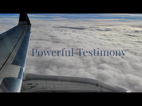 You Won't Believe What Happened On This Plane! Listen To This Powerful Testimony