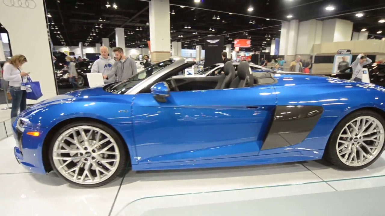 2017 Audi R8 Spyder at the Denver Auto Show