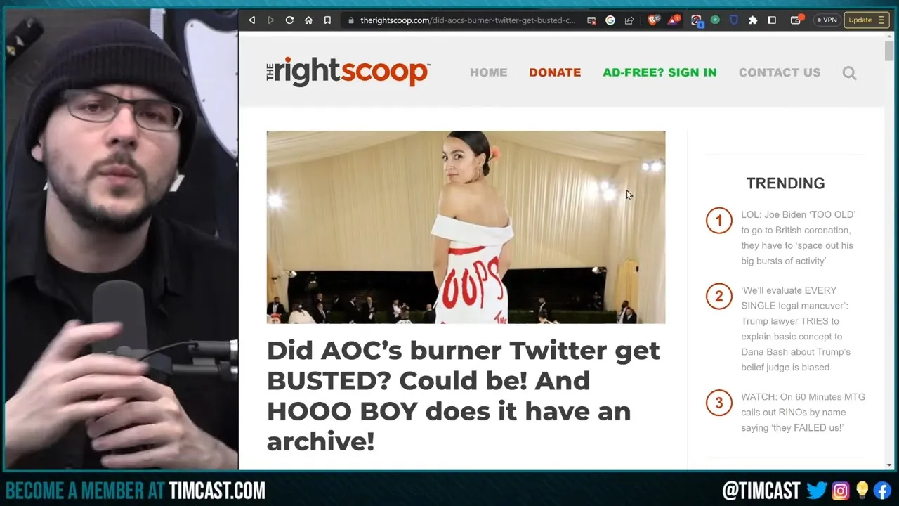 Ocasio Cortez Accused of Running FAKE TWITTER ACCOUNTS To Disparage Conservatives, Dude Claims PROOF