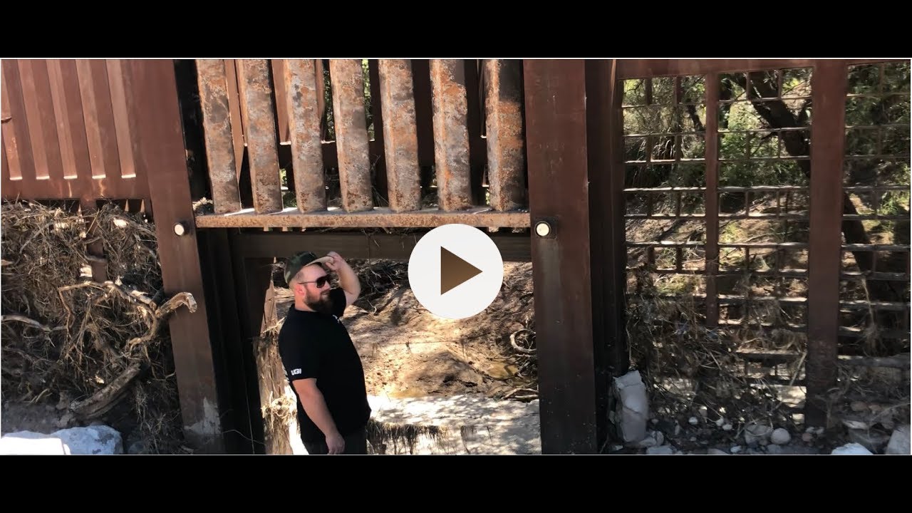 Massive Hole in Nogales Border Wall, High Traffic Area BuildTheWallTV