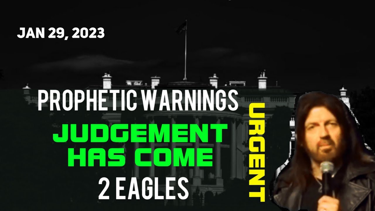 Robin Bullock PROPHETIC WORD🚨[A PROPHETIC WARNING] JUDGEMENT & 2 EAGLES Prophecy Jan 29, 2023