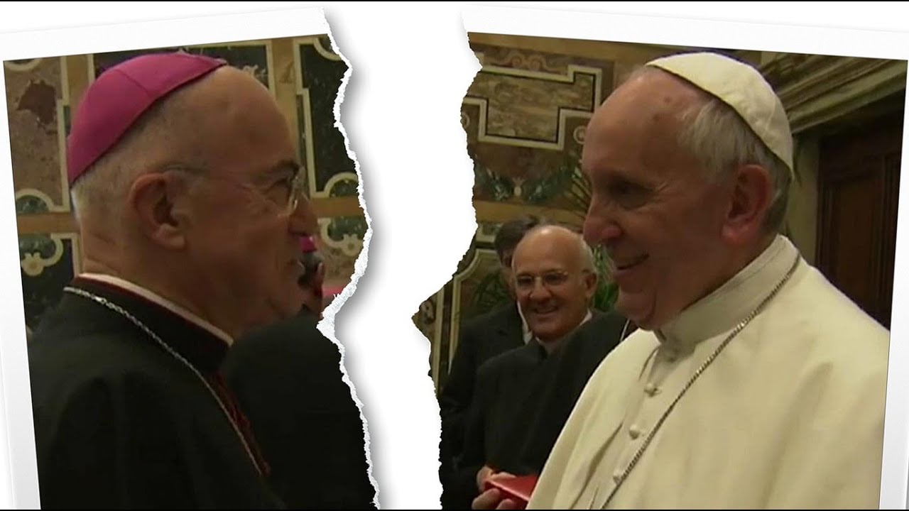 Babylon is fallen: ex-communicated archbishop Vigano, pope Francis & Simon Magus