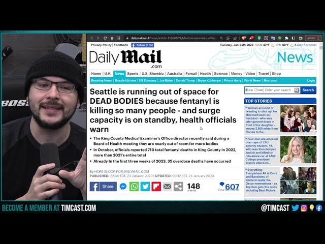 Seattle Running Out Of Space For DEAD BODIES Amid Fentanyl Surge, Democrats & Big Pharma GUTTING US