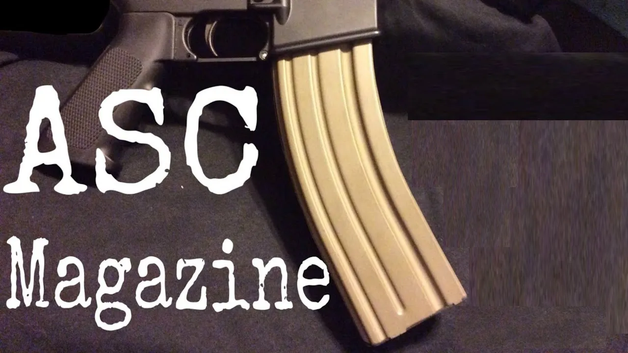 ASC 40 round magazine unboxing USGI