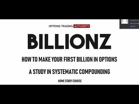 Options Trading AUTHORITY BILLIONZ Introduction Review and Overview