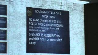 Jacksonville Texas Police Dept - Open Carry Meeting  "Ask The Chief"