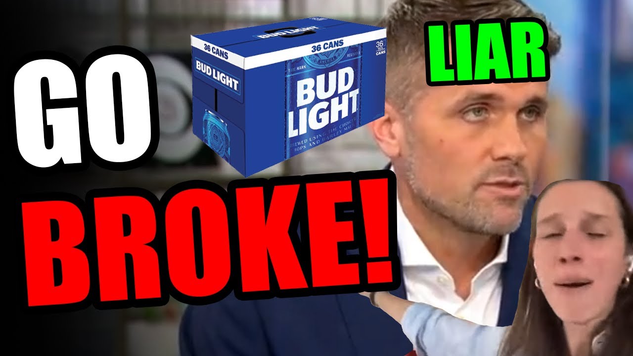 Anheuser Busch CEO just RUINED Bud Light's chances of a come back haha