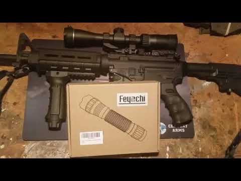 Feyachi FL17 Weapon Light 1200 Lumens Tactical Flashlight with M-Lok Rail Mount