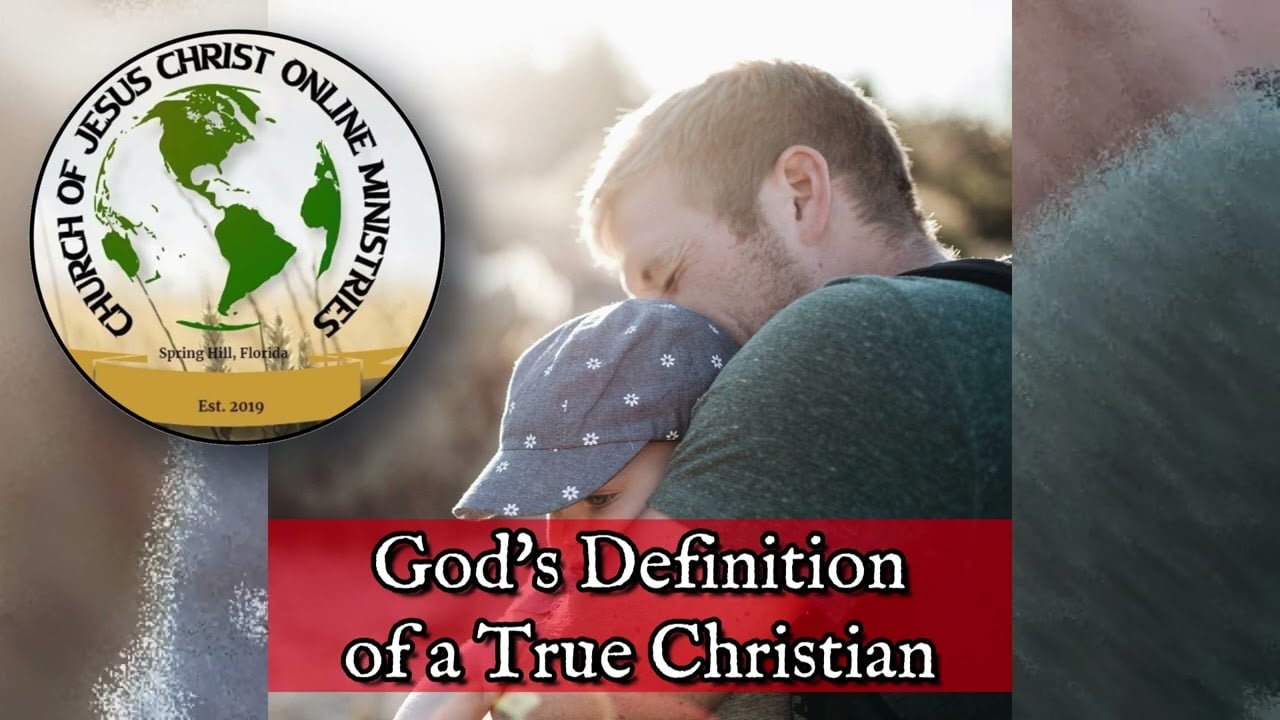 A Morning Bible Study ──  God's Definition of a True Christian